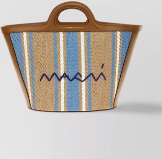 Marni tropicalia tote bag