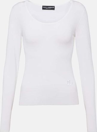 Dolce & Gabbana Silk-blend sweater