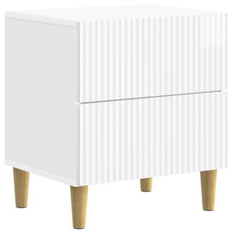vidaXL Armario De Noche Con Caj&oacute;n Brillante 43 X 34,5 X 48 Cm Vidaxl