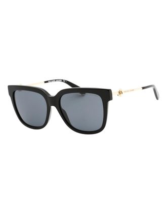 Marc Jacobs Womens Marc Jacobs Black Framed Gold Armed Sunglasses - Size: ONE size