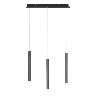 Leuchten Direkt Lampada A Sospensione A Led Lampada A Sospensione Lampada Da Soffitto Lampada Da Soggiorno Lampada Da Sala Da Pranzo, Metallo Alluminio Nero, 18 W 100