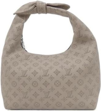 Louis Vuitton Tweedehands leren Louis Vuitton tassen - Dames - Vintage Handtas - Grijs - ONE Size - Vintage