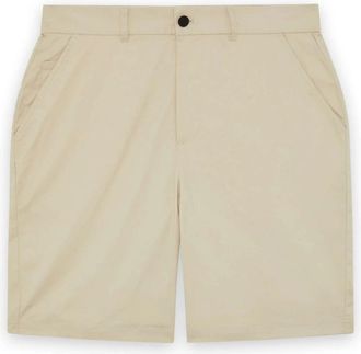 Lyle & Scott Course Stretch Chino Shorts - Heren - Korte Broeken - Beige - W34 - Katoen - Korte Broeken
