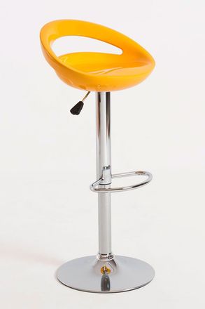 Regalos Miguel Pack 6 Taburetes color amarillo en polipiel