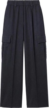 8pm Pantalone Cargo Wide Leg - - Trousers - Donna - Nero - S