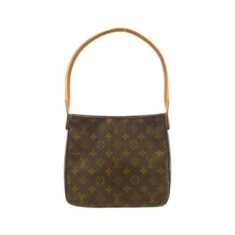 Louis Vuitton Pre-owned Shoulder Bags, female, Brown, Size: ONE SIZE Pre-owned Looping MM Shoulder Bag