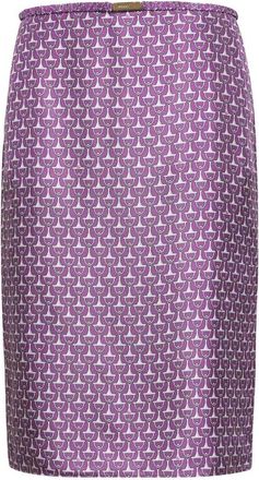 Gucci Morsetto Midi Rok - Dames - Kokerrokken - Veelkleurig - M - Rokken