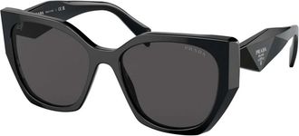 Prada Zonnebril - Dames - Zonnebrillen - Zwart - 55 MM - Accessoires