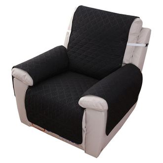 OEM Copripoltrona Relax A 1 Posto, Copridivano Impermeabile Per Poltrona Reclinabile Per Camera Da Letto (nero 55200) Fdc