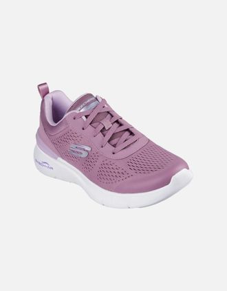 Skechers Womens Skech-Air Dynamight 2.0 New Heights Womens Trainers - Purple - Size: 3