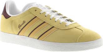 adidas Originals Womens Trainers Gazelle Almost yellow oat maroon - Size UK 4.5