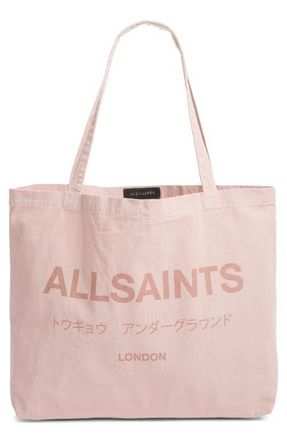AllSaints Underground Tote in Bramble Pink at Nordstrom