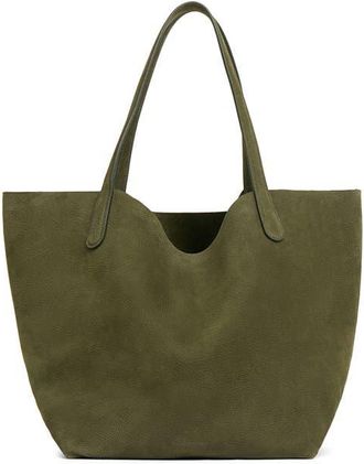 Mansur Gavriel Everyday Soft Suede Tote in Algae at Nordstrom