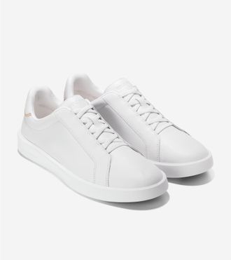 Cole Haan Grand Crosscourt Nubuck Heren Witte Sneakers