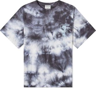 Marcelo Burlon COM Logo Tie-Dye Oversized T-shirt