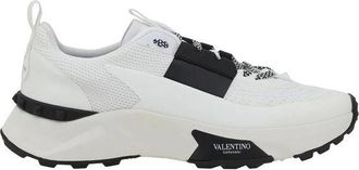 Valentino Garavani Gedurfde Leren Sneakers - Heren - Sneakers - Wit - 43 1/2 EU - Schoenen