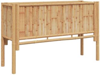 vidaXL Arriate Elevado Marr&oacute;n 110 X 35 X 70 Cm Bamb&uacute; Vidaxl