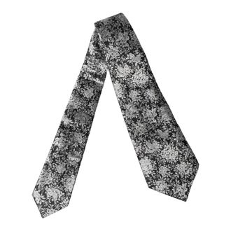Dolce & Gabbana Corbata de Seda - Accessories - Hombre - Gris - ONE SIZE
