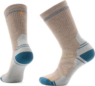 Smartwool Womens Hike Full Cushion Crew Socks Brown L