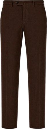 Pantaloni Torino Rechte broek - Heren - Nette broeken - Bruin - 3XL - Katoen - Broeken