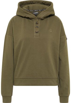 Dreimaster Dreimaster Hoodie takelage Dames olijf
