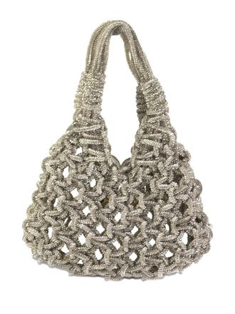 Hibourama Bags Vannifique tote bag - women - Crystal/Resin - One Size - Silver