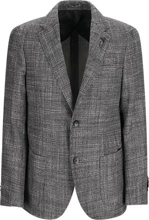 Lardini Blazer monopetto - Grigio