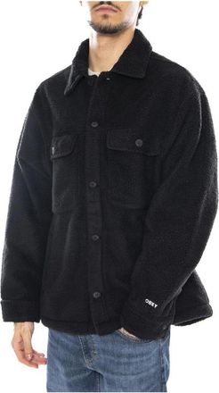 Obey Giacca camicia leggera - Heren - Zomerjassen - Zwart - L - Jassen