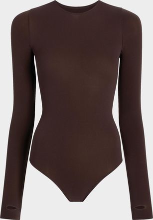 Commando Ballet Long-Sleeve Crewneck Bodysuit