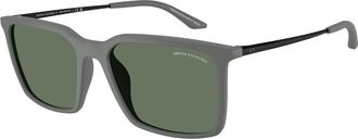 A|X Armani Exchange AX4170SU 840782 Mens Sunglasses Grey Size 55