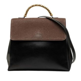 Loewe Pre-owned Satchel - Dames - Vintage Handtas - Veelkleurig - ONE Size - Leer - Vintage