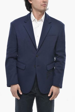 Dsquared2 Blazer in Misto Cotone a 2 Bottoni Dsquared2