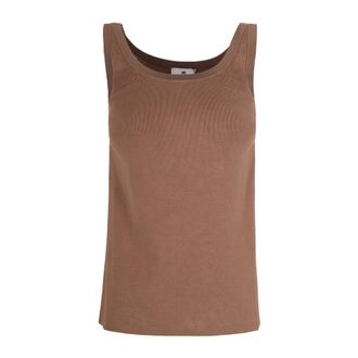 Elisabetta Franchi Dames, Tops, Bruin, Maat: XS