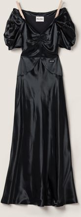 Miu Miu Long satin dress