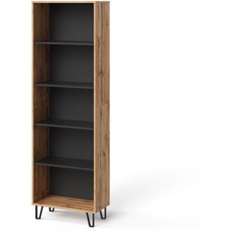Vicco Scaffale Amber, Quercia Wotan, 60 x 186.6 cm, Vicco