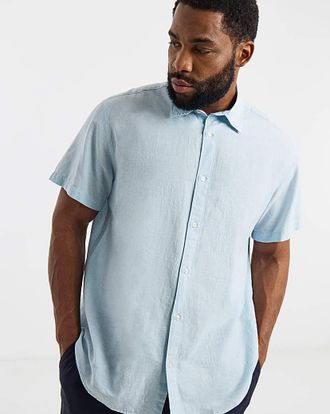 Jack & Jones Jack & Jones Breeze Linen Blend Shirt