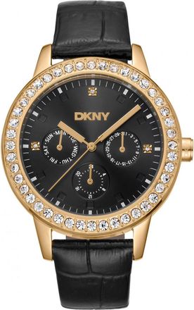 DKNY Womens DK1L055L0025 Ladies Parsons Glitz Watch - Gold - One Size