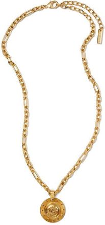 Versace Irradia Medusa Pendant Necklace in Gold 2N at Nordstrom