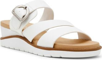 Anne Klein Lalasa Slide Sandal in White at Nordstrom Rack, Size 6.5