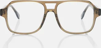 Fendi FF Squared aviator glasses