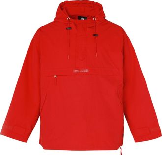 Converse Mens Converse x Kim Jones Crossover Casual Sports Half Zipper Hooded Jacket Red 10021731-A01