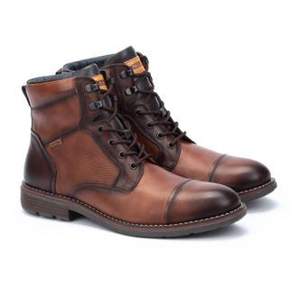 Pikolinos Mens York Lace-Up Boots In Cuero