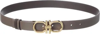 Ferragamo Ferragamo Gancini Reversible Leather Belt