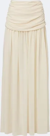 De La Vali Agapito chiffon maxi skirt