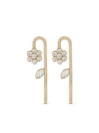 Sophie Bille Brahe 18K yellow gold Tournesol diamond earring - women - 18kt Recycled Yellow Gold/Diamond - One Size