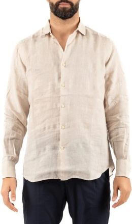 Saint Barth Camicia - Heren - Casual Overhemden - Beige - XL - Overhemden
