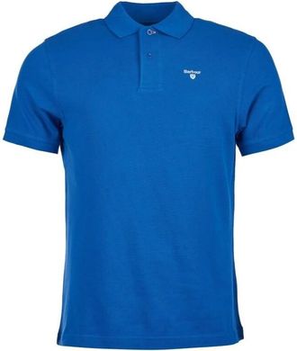 Barbour Pique Polo Shirt - Heren - Polos - Blauw - S - Tops
