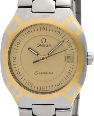 Omega Pre-owned Watches, male, Yellow, Size: ONE SIZE Pre-owned Seamaster 396.1022 Wristwatch