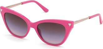 Guess GU7685 72Z Womens Sunglasses Pink Size 54