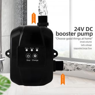 Infinite Bomba De Refuerzo De Presi&oacute;n Autom&aacute;tica Dc24v 150w Ip56 - Extremadamente Silenciosa (40db) Para Calentadores De Agua, Duchas Y Jardines